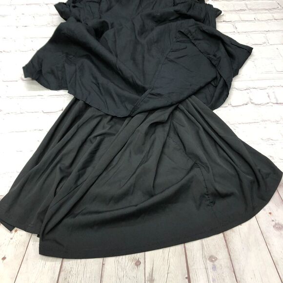 NWT Old Navy Women Sleeveless Lace Up Rayon Dress Size Extra Large Black B267 26 - Picture 8 of 13